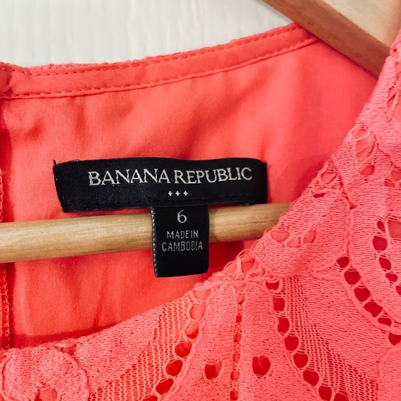 Banana Republic Coral Pink Dress - Picture 2 of 3